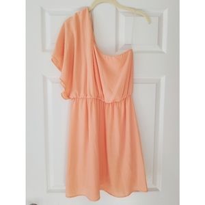 🌺 Francesca's | One Shoulder Dress